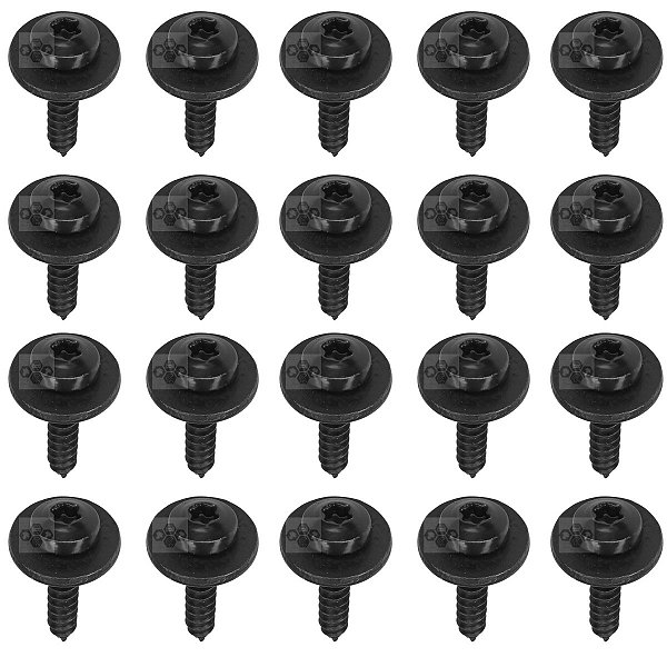 20 Parafuso Parabarro Parachoque Renault Megane 2009/2015