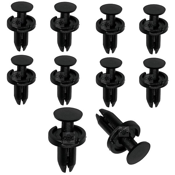10 Grampo Presilha Ponta Parachoque Toyota Etios 2012/2021