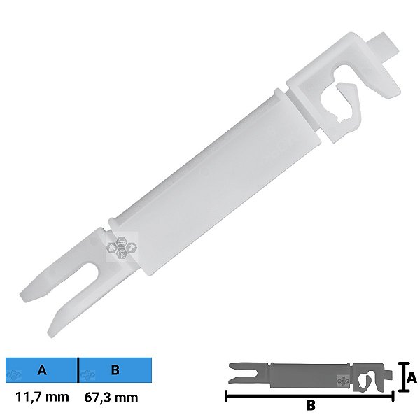 Grampo Presilha 11,7X67,3mm