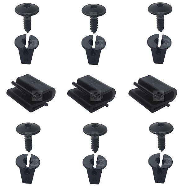 15 Pcs Presilha Parabarro Dianteiro Volkswagen Saveiro 1997/2004