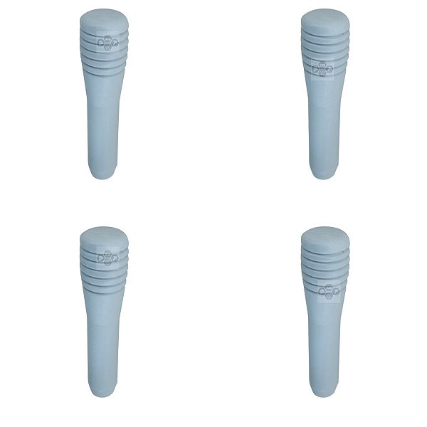 Kit 4 Pino Trava Porta Volkswagen Parati 2000/2014 Cinza
