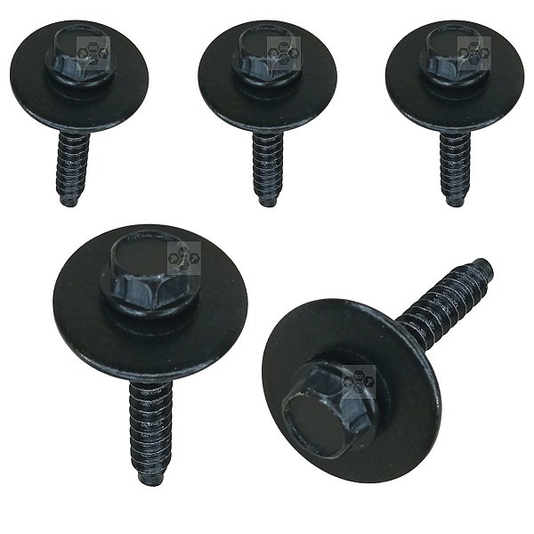 Kit 5 Parafuso Parachoque Chevrolet GM Malibu 2010/2020