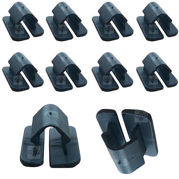 10 Grampo Presilha Forro Manta Capo Volkswagen Jetta 2005/2010