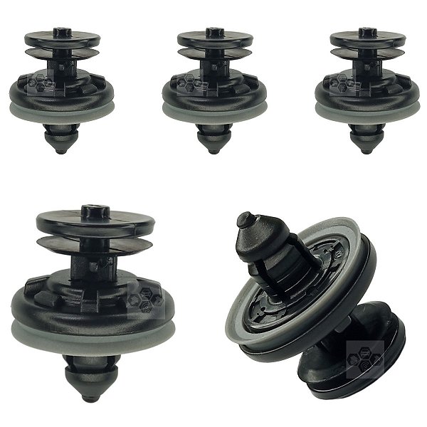 Kit 5 Grampo Presilha Forro Porta Audi Q5 2009/2019