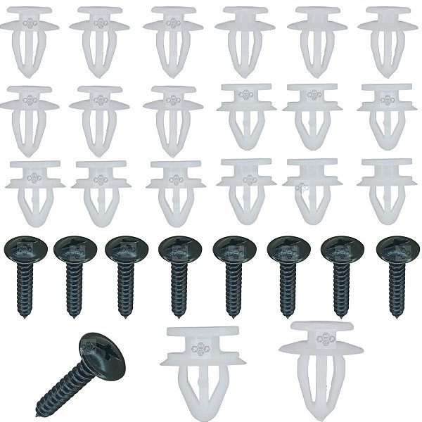 Kit 30 Grampo Presilha Forro Porta Chevrolet GM Corsa 1994/2016