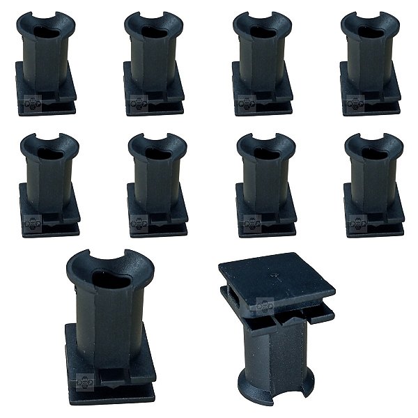 Kit 10 Pcs Grampo Soleira Porta Volkswagen Polo 2003/2020