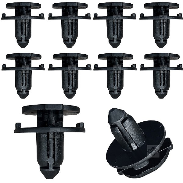 Kit 10 Grampo Protetor Defletor Motor Nissan Sentra 2013/2022