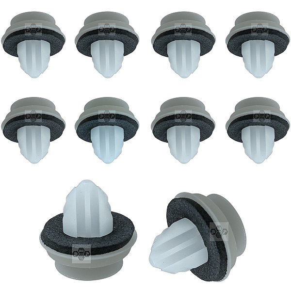10 Grampo Presilha Moldura Porta Toyota Etios Cross 2013/2018