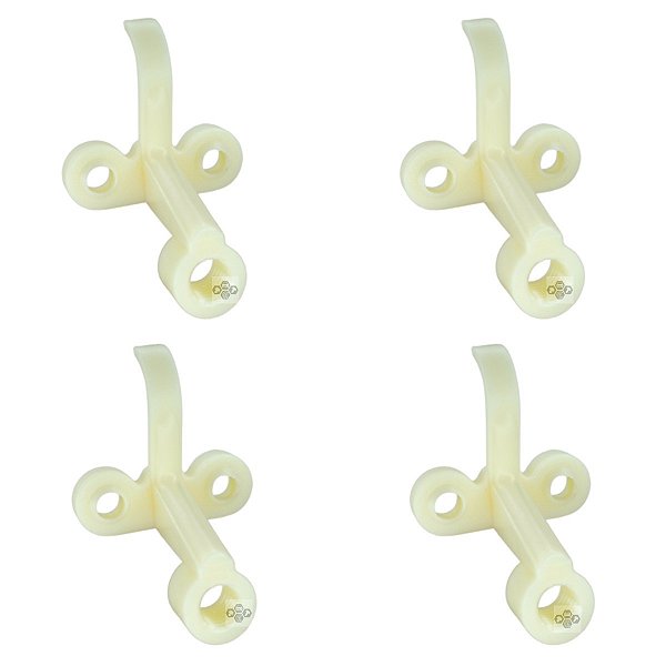 Kit 04 Grampo Presilha Do Farol Chevrolet GM Omega 1993/1998