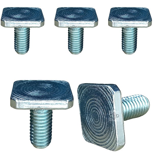 Kit 5 Parafuso Parachoque Fiat Uno 1985/2013