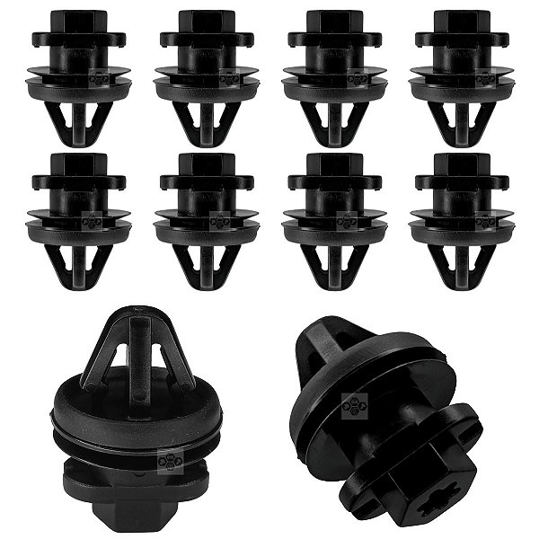 10 Grampo Presilha Acabamento Porta Volkswagen Amarok 2013/2020