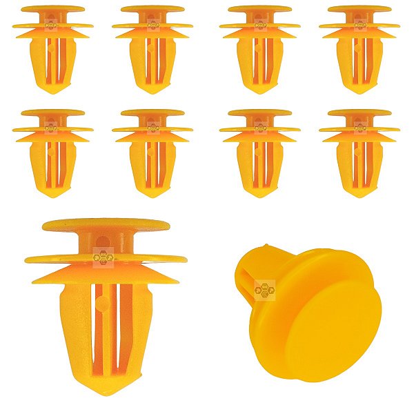 10 Grampo Presilha Forro Tampa Porta Mala Hyundai Sonata 2004/2020