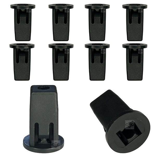 10 Presilha Bucha Parachoque Ford Focus 2009/2020