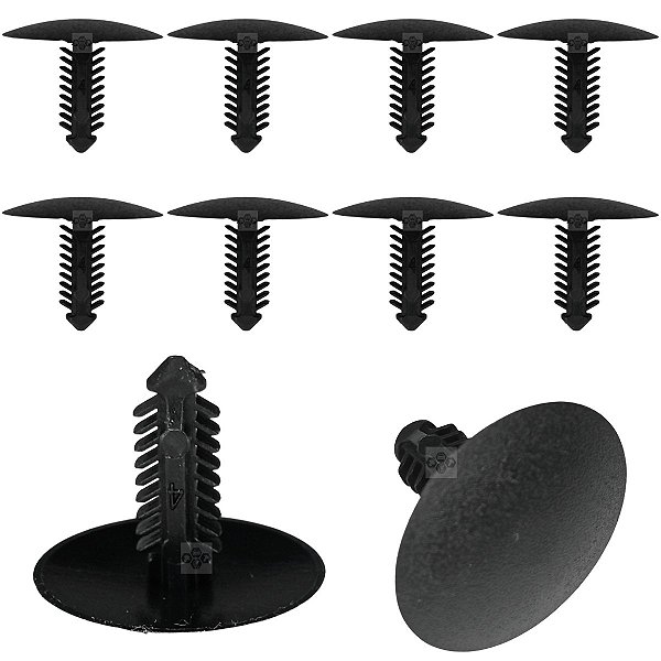 10 Grampo Presilha Forro Carpete Assoalho Toyota Rav4 2005/2022