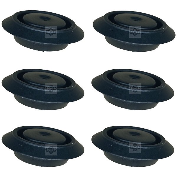 6 Tampão Acabamento Porta Dianteira/Traseira Nissan Tiida 2006/2013