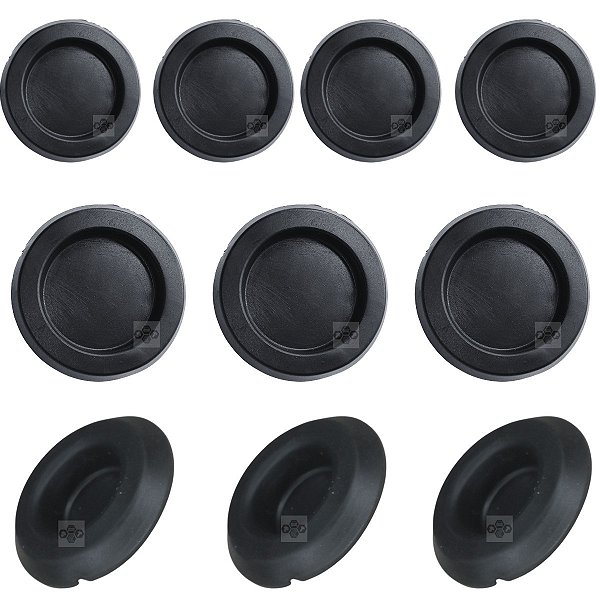 10 Tampão Assoalho Traseiro Chevrolet GM Corsa Sedan 1996/2010