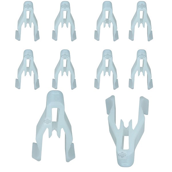 Kit 10 Pcs Grampo Console Central Honda Fit Twist 2013/2014
