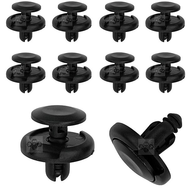 10 Grampo Presilha Defletor Superior Toyota Etios 2012/2021