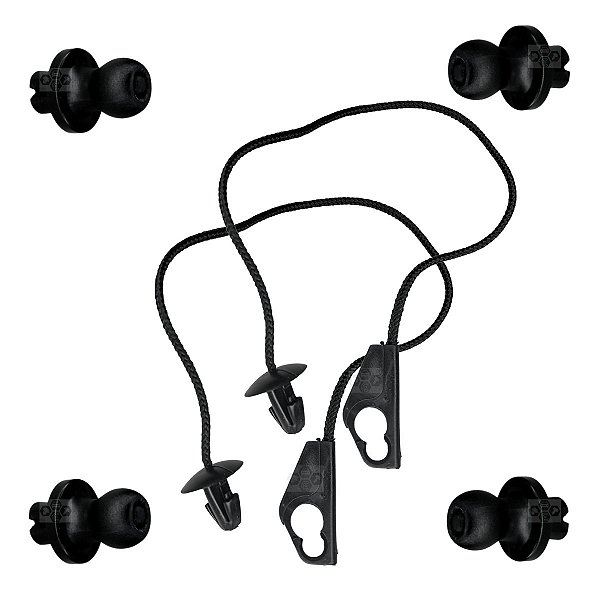 Kit 02 Corda Tirante Tampao Porta Malas Ford Ka 1997/2000