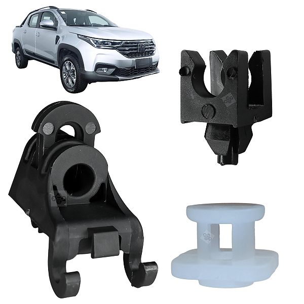 Kit Grampo Bucha Vareta De Capo Fiat Nova Strada 2020/2023