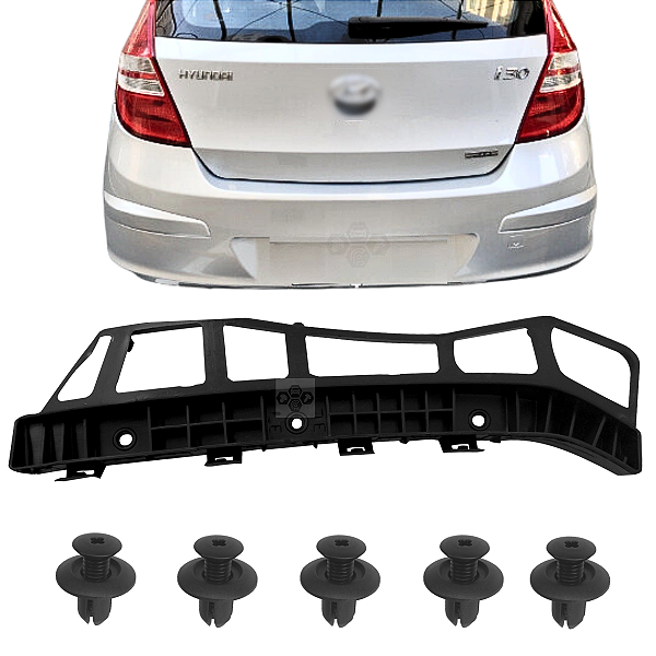 Par Guia Suporte Parachoque Dianteiro Hyundai I30 2009/2012