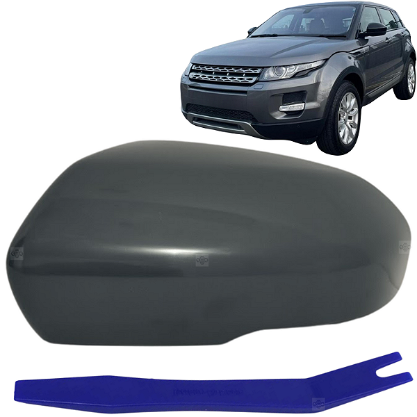 Capa Tampa Acabamento Retrovisor Para Land Rover Evoque 2011/2015 - Lado Esquerdo