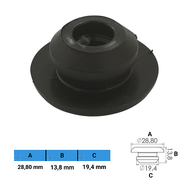 Grampo Presilha 28,80X13,8X19,4mm