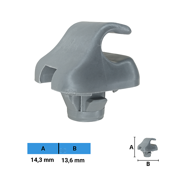 Grampo Presilha 14,3X13,6mm