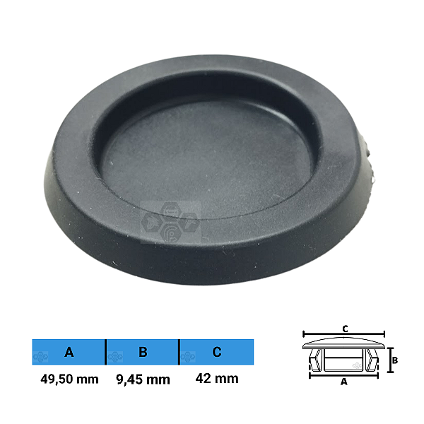 Grampo Presilha49,50X9,45X42mm