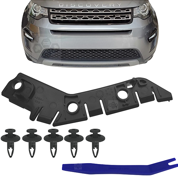 Guia Suporte Garra Parachoque Dianteiro Para Discovery Lado Motorista 2014/2019 LR077883