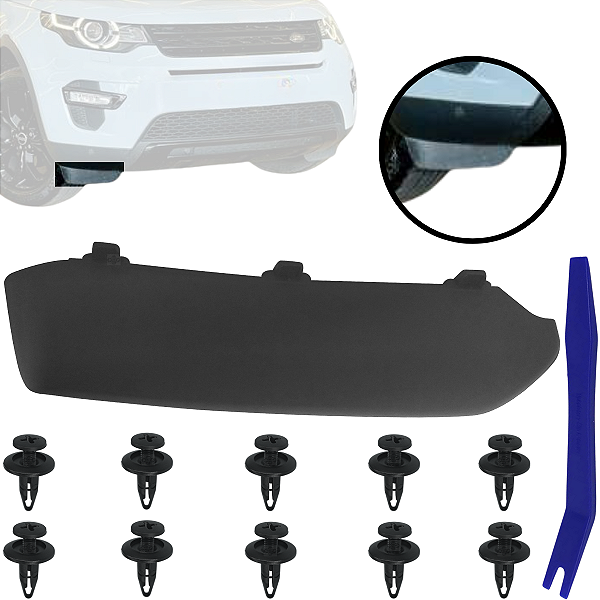Defletor Friso Spoiler Inferior Parachoque Discovery Sport 2015/2016 Lado Passageiro LR061248