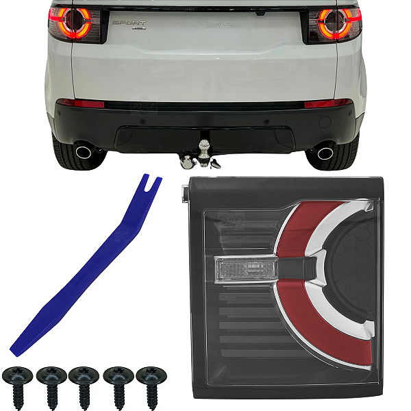 Lanterna Led Tampa Traseira Mala Para Discovery Sport 2015/2019 Lado Motorista LR101700