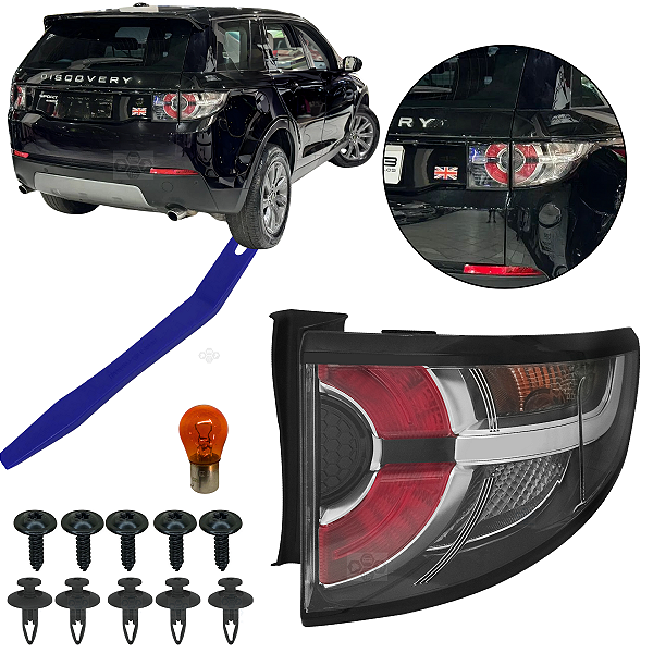 Lanterna Tampa Traseira Exterior Para Discovery Sport 2015/2019 Lado Passageiro LR079573