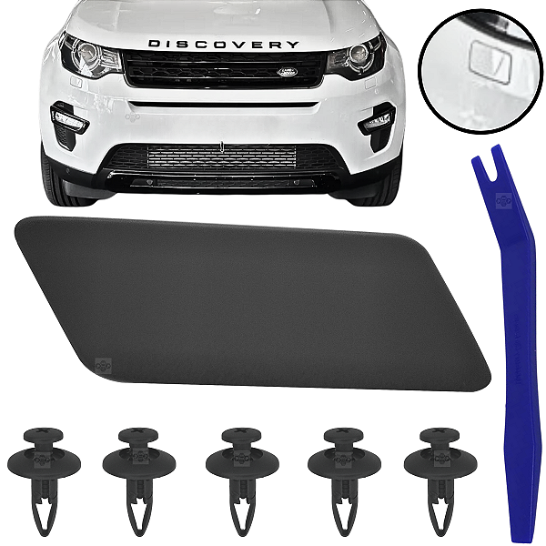 Tampa Esguicho Limpador Farol Discovery Sport 2015/2019 Lado Passageiro LR061223