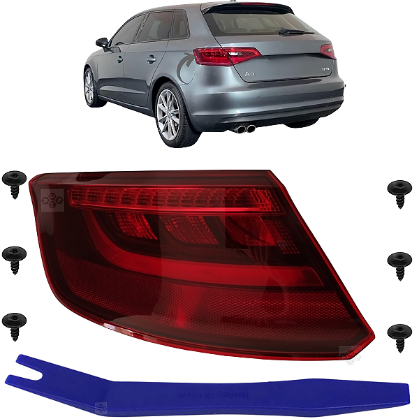 Farol Lanterna Traseira Para A3 Lado Passageiro 8V4945096A