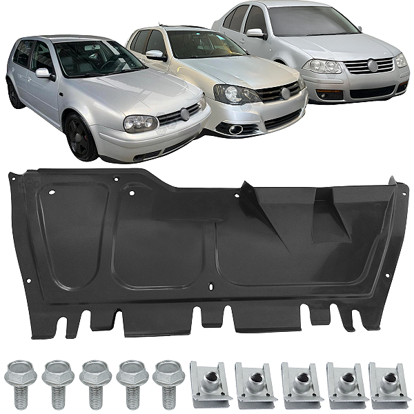 01 Defletor Protetor Inferior Cárter Bora 1999/2005  Golf 2.0 1999/2014