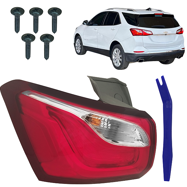01 Lanterna Farol Traseiro Equinox Sem Led 2017/2020