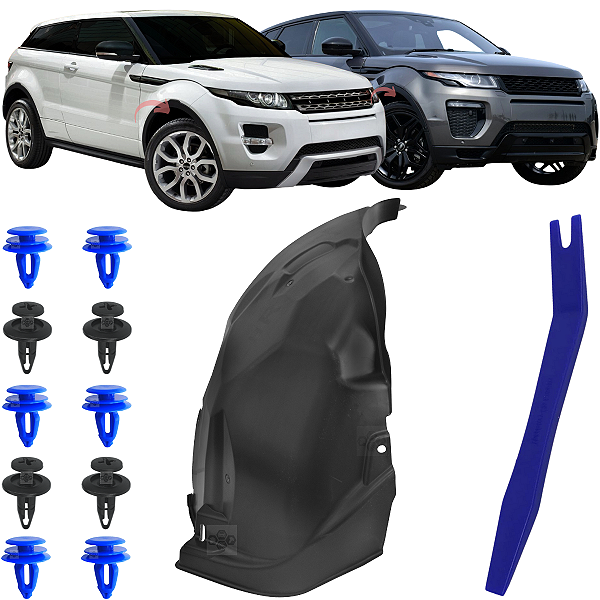 01 Parabarro Dianteiro Posterior Evoque e Frontal Para Land Rover Evoque 2012/2019