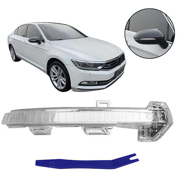 Pisca Seta Retrovisor Para Volkswagen Passat 2016/2017