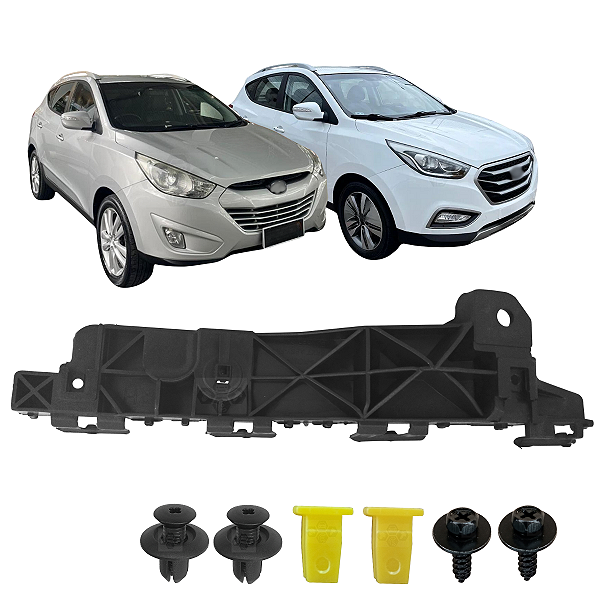 Guia Garra Encaixe Parachoque Dianteiro Para Hyundai Ix35 2011/2017