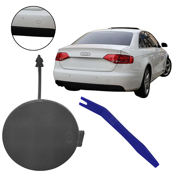 Tampa Reboque Parachoque Traseiro Para Audi A4 2009/2012