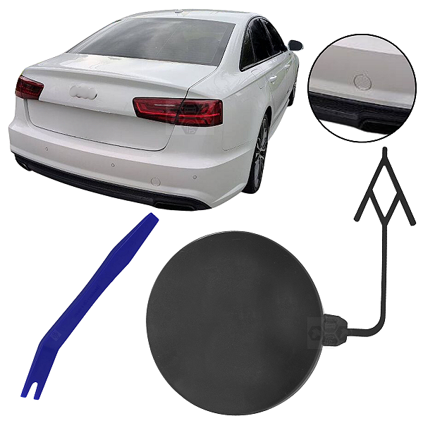 Tampa Reboque Parachoque Traseiro Para Audi A6 2015/2018