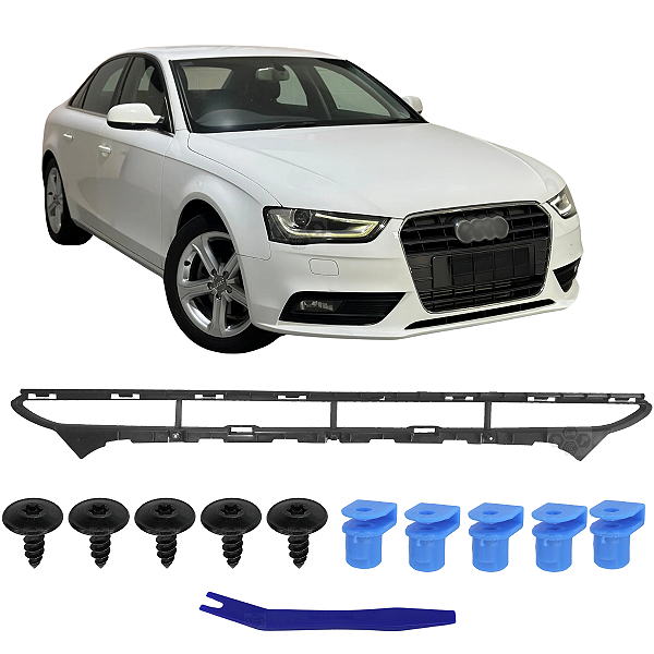 Grade Friso Aplique Tela Inferior Para Audi A4 2012/2015