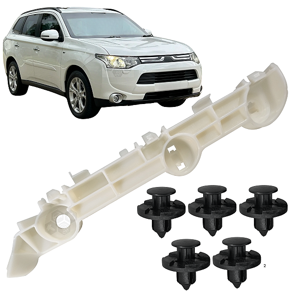 Guia Suporte Apoio Esquina Parachoque Dianteiro Outlander 2014/2015