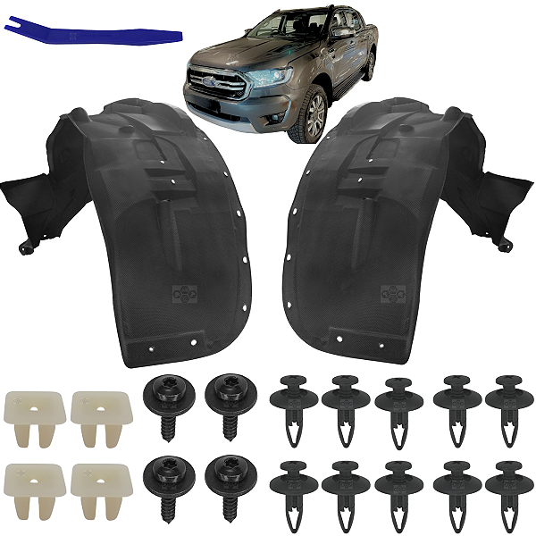 Capa Roda Para Barro Dianteiro Para Ford Ranger 2016/2023