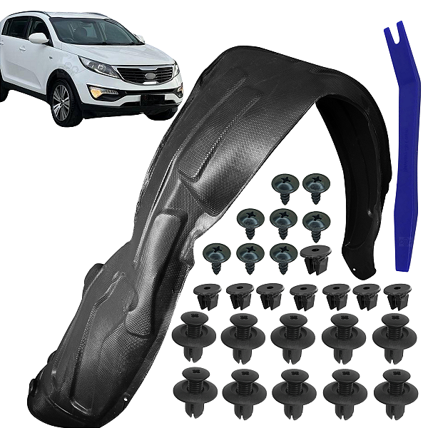 Capa Roda Parabarro Lameiro Dianteiro Sportage 2011/2016