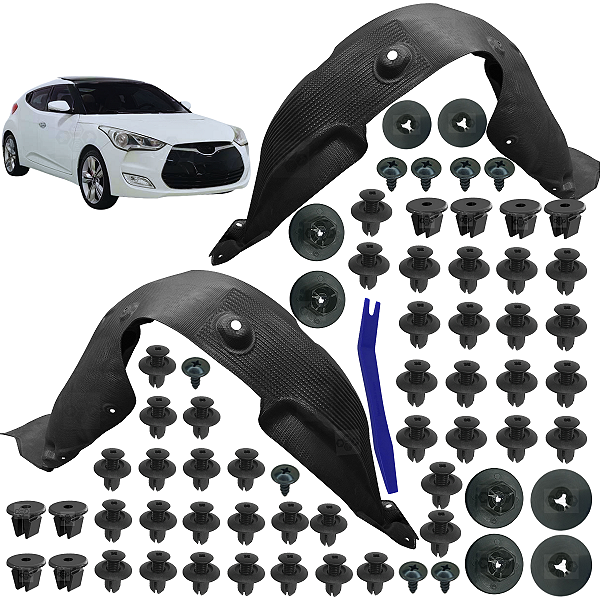 Capa Roda do Parabarro Lameiro Dianteiro Para Hyundai Veloster 2012/2015