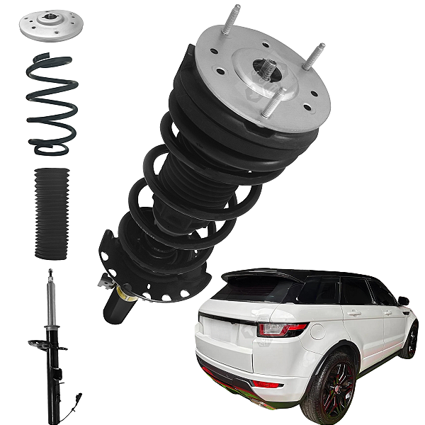 01 Amortecedor Eletrônico Magnético Traseiro Completo Evoque Dynamic SE HSE 2012/2019