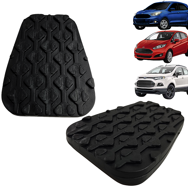 Par Capa Pedal Pedaleira New Ka Fiesta Ecosport 2013/2021