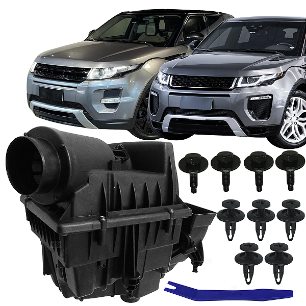 Caixa Camera Filtro Ar Ressonador Intake Evoque 2012/2017